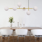 Lampa wisząca Alisa 6xE14 Złota (LP-005/6P WH)