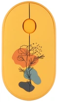 Миша 2E MF300 FLORA:POPPY Silent WL BT, жовтий