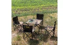 Складаний стіл зі стільцями для кемпінгу WMS Tools WT-SP-118C