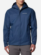 Kurtka wiatrówka męska sportowa Columbia Watertight II Jacket 1533898479 2XL Niebieska (195982193359)
