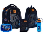 Шкільний набір 5 в 1Kite Education Speed Zone SET_K25-555S-3 (рюкзак, пенал, сумка, пляшечка, ланчбокс)