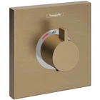 Внешняя часть смесителя без скрытой части HANSGROHE ShowerSelect Highflow бронза латунь 155x155мм 15760140