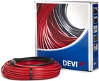Кабель нагрівальний Devi Deviflex 18T двожильний для систем опалення 2.2м кв, 17.5м 310Вт 230В