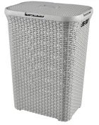 Корзина для белья Natural Style Curver 60L светло-серый 00707