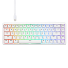 Игровая клавиатура AJAZZ AK680 MAX WHITE с магнитными свитчами, 8000 Гц, Rapid Trigger. RGB