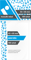 Zestaw koszulek do kart Rebel Mini USA 100 sztuk RK0003 (5902650610460)