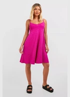 Платье boohoo 36 Фиолетовый GZZ51231