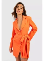 Платье boohoo 36 Оранжевый GZZ53331