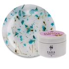 Гель Saga Professional Flower Gel 11 с сухоцветами цвет бледно-мятный 5 мл (2100994273942)