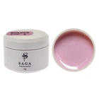 Гель для наращивания Saga Professional Builder Gel Veil 04 Rose Pink розовый 15 мл