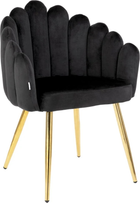 М'яке крісло Homla LANA 60 x 55 x 83 см Black (5904183850047)