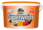 Суперстійка вініла фарба Dufa Superweiss D4 біла 5 л