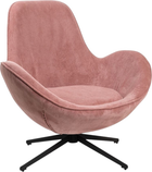 Fotel obrotowy Homla LUNAIRE 86 x 76 x 87 cm Pink (5906496710070)
