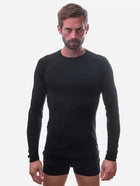 Термолонгслів чоловічий Sensor Merino DF LS SM11M-black-S чорний