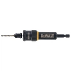 Швидкозмінний вузол системи свердління "FLIP&DRIVE" DeWALT №6, з пілотним свердлом d2.35 мм, зенкером під шурупи d3 мм і битою Pz2