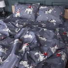 Комплект постільної білизни MirSon двоспальний 175x210 см 17-0663 Cute Pug бязь (2200010011340)