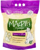 Наповнювач бентонітовий Мафін з ароматом лаванди 4 кг (4820269060128)A