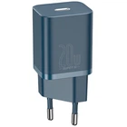Мережевий зарядний пристрій Baseus Super Si PD20W/3A Type-C із швидкою зарядкою для Apple/Xiaomi Blue
