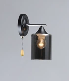 Настенное бра B K2301/1W хром+чёрный