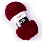 Пряжа YarnArt Dolce 752 бордовый