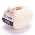 Пряжа YarnArt Jeans Джинс №03 молочний