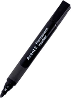 Маркер Axent Permanent Comfort Grip 2 мм круглый черный 12 шт (2542-01-A)