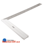 Угольник Mastertool 500 мм алюминий + нержавеющаяя сталь (30-1500)