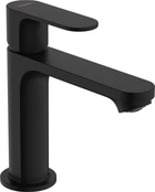 Змішувач Rebris S 110 Coolstart EcoSmart+ для умивальника з донним клапаном pop-up, Matt Black (72588670)