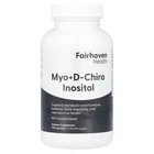 Міо-інозитол + D-хиро інозитол, Myo + D-Chiro Inositol, Fairhaven Health, 120 капсул