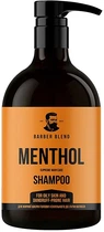 Шампунь для жирної шкіри голови та схильного до лупи волосся - Barber Blend Menthol Shampoo 500ml (1293354-1356887654-2)