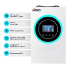 Гибридный инвертор 6.5kVA/6.2kW Sako SUNON V 6.5KVA/6200W/48V+120A MPPT (42-00165)