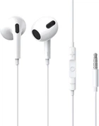 Навушники Baseus Encok 3.5mm lateral in-ear Wired Earphone H17 White (NGCR020002)