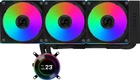 Система жидкостного охлаждения Lian Li HydroShift II LCD-C 360CL Black (G89.GHS2LCD36RB.00)