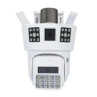 Камера видеонаблюдения на 2 линзы PTZ уличная 4G SD 39 12mp