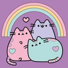 Картина за номерами Santi Pusheen. Пухнасті друзі 25х25 см (955022)