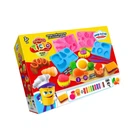 Креативна творчість "Тісто для ліплення "Шеф-кухар" Danko Toys TMD-17-03U з формами Сендвіч-бар