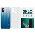 Захисна плівка SKLO Back (тил) Transp. для Oppo A15s / A15 (Прозорий / Соты)