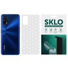Захисна плівка SKLO Back (тил) Transp. для Realme C11 (2021) (Прозорий / Соты)