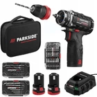 Аккумуляторная дрель-шуруповерт PARKSIDE PERFORMANCE PBSPA 12 E4 + Аксессуары