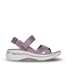Жіночі сандалі Skechers Go Walk Arch Fit Lavender 39 Фіолетовий 140808-LAV