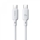 Кабель Baseus Silky Series Fast Charging Type-C to Type-C 100W (2m) white