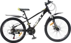 Велосипед CrossBike Next 2025 24" 11" Черный-Желтый (24СTA-005606)