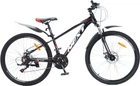 Велосипед CrossBike Next 2025 26" 12" Черный-Красный (26СTA-005610)