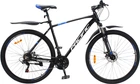 Велосипед CrossBike Pacific 2025 29" 21" Чорний-Синій (29СTA-005643)