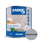 Эмаль алкидная глянцевая MIKS Color (Светло-серая) 2,8 кг