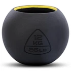 Гиря-колокол чугунная окрашенная 12кг BALL BELL LiveUp черный LP8047-26LB