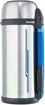 Термос ZOJIRUSHI SF-CС18XA 1.8 л (складаная ручка + ремешок) Steel