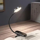 Портативна лампа нічник на прищіпці Baseus Mini Clip Lamp. LED лампа із вбудованим акумулятором 350 mAh Gray (DGRAD-0G)