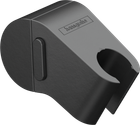 Держатель душа hansgrohe WallStoris 27917670 слайдер с кнопкой, черный матовый
