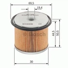 Топливный фильтр диз BOSCH 1 457 429 657 Bosch (1457429657)